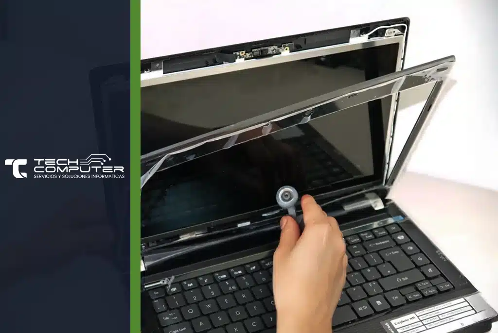 cambio de pantalla notebook